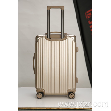 Ultra - quiet gold PC+ABS luggage case